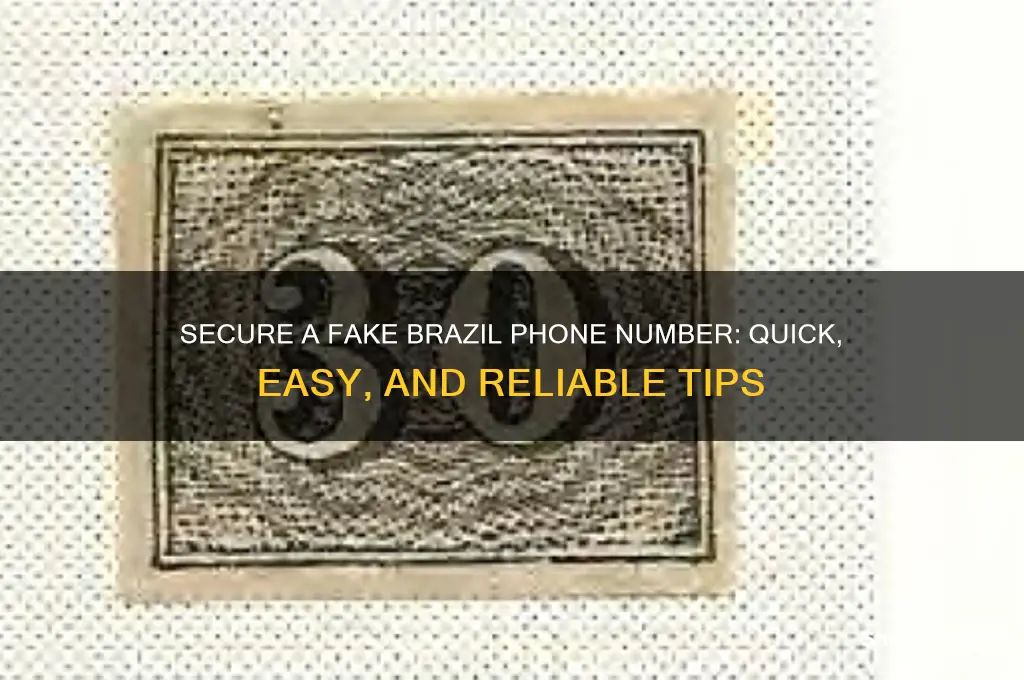 how to get a fake brazil number