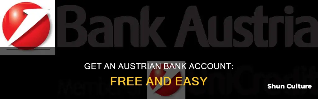 how to get a free austrian bank account