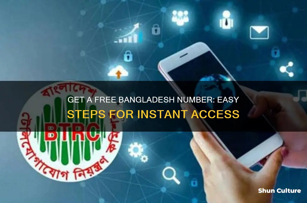 how to get a free bangladesh number