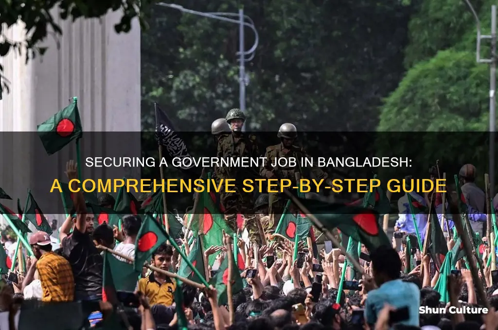 how to get a government job in bangladesh