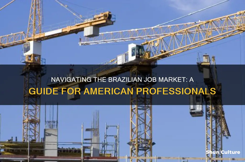 how to get a job in brazil as an american