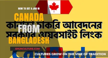 Securing Your Dream Job in Canada: A Guide for Bangladeshis