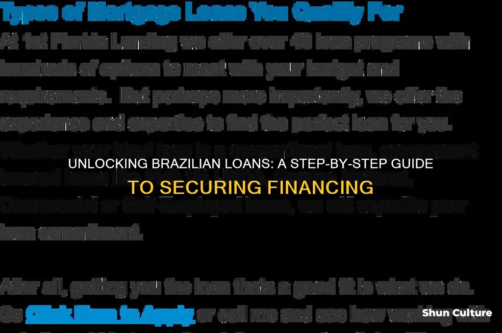 how to get a loan in brazil