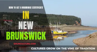 Obtaining a Marriage Certificate: New Brunswick Guide