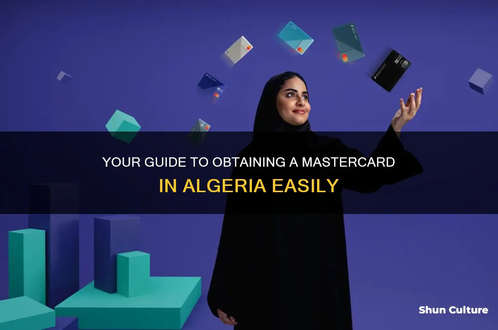 how to get a mastercard in algeria