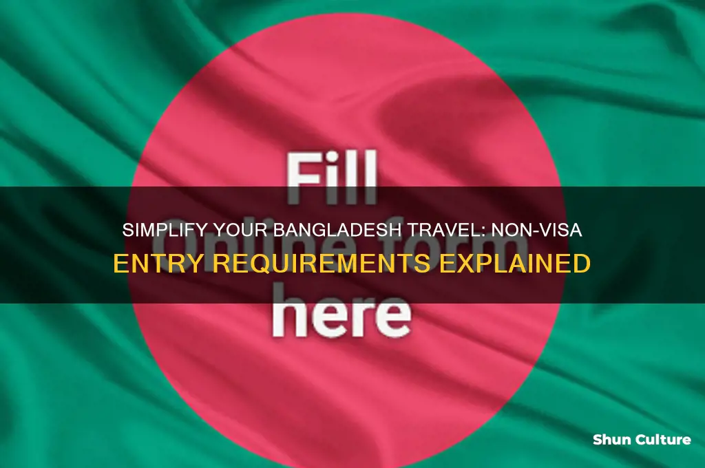 how to get a non visa required for bangladesh