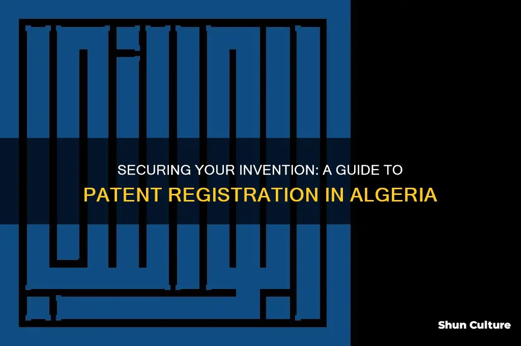 how to get a patent in algeria