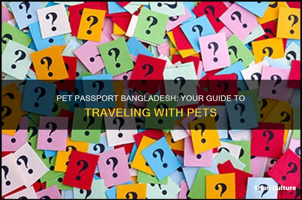how to get a pet passport in bangladesh