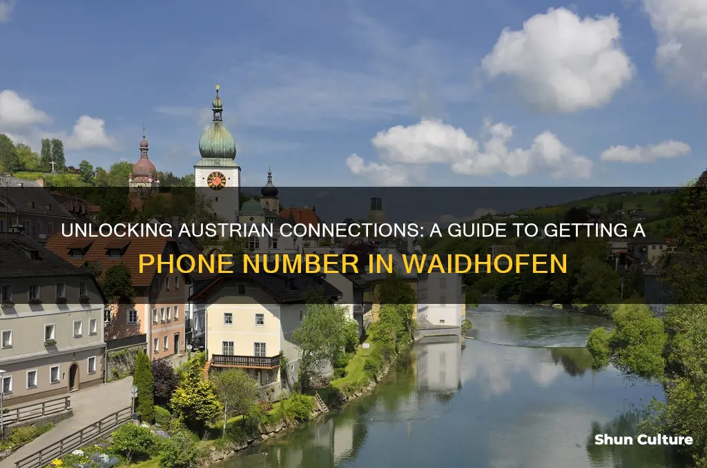 how to get a phone number in waidhoffen austria