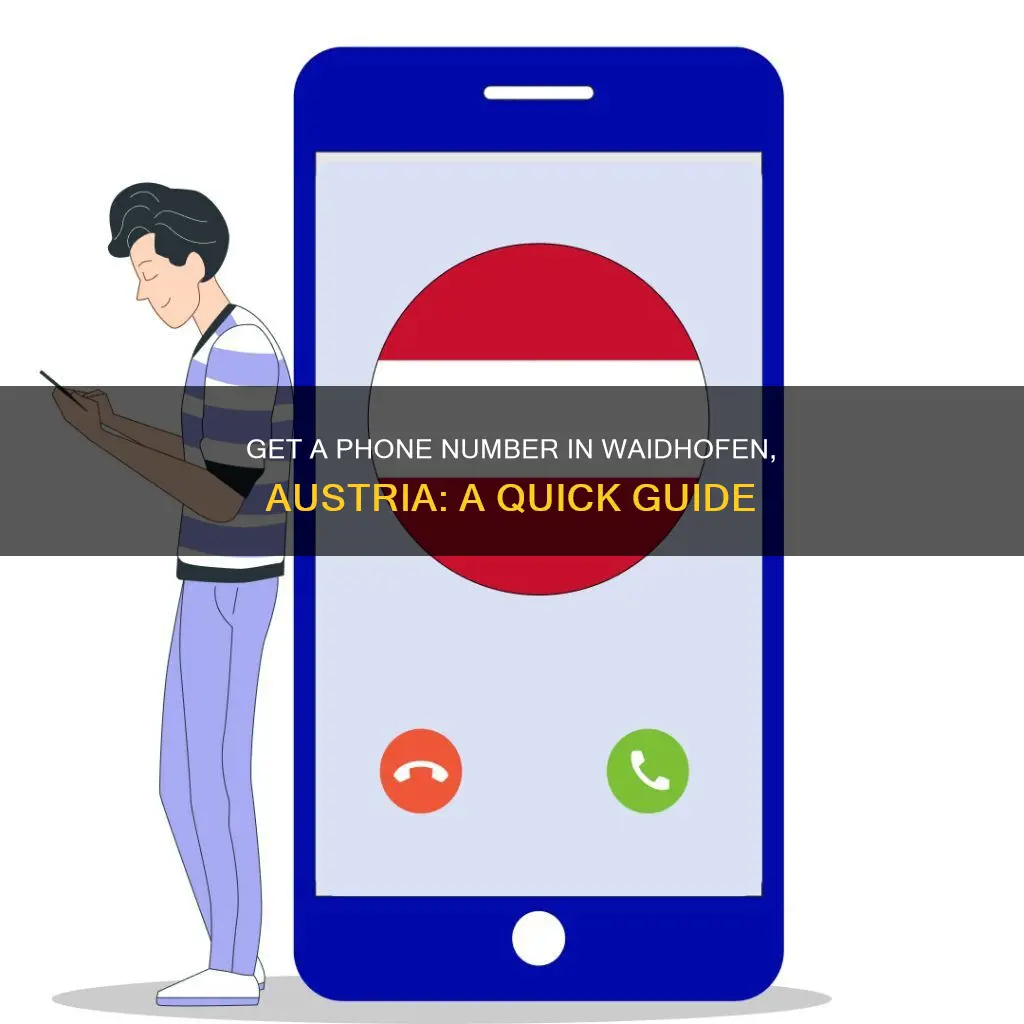 how to get a phone number in waidhoffen austria