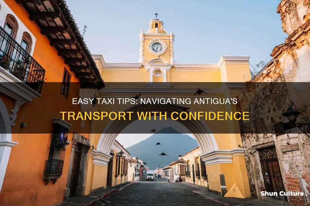 how to get a taxi in antigua