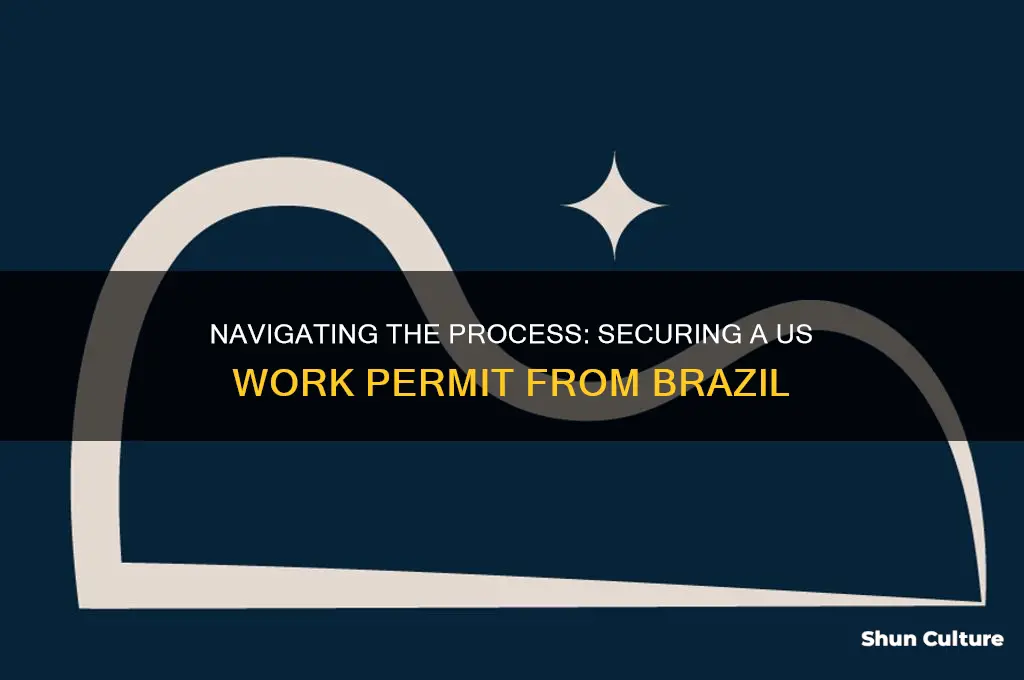 how to get a us work permit in brazil
