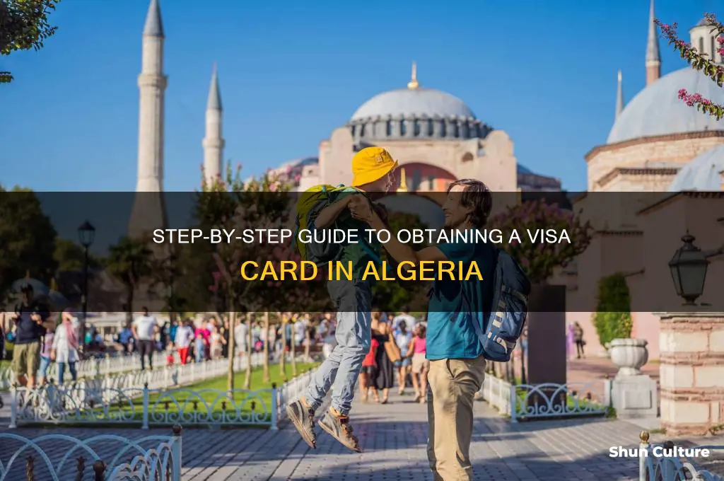 how to get a visa card in algeria