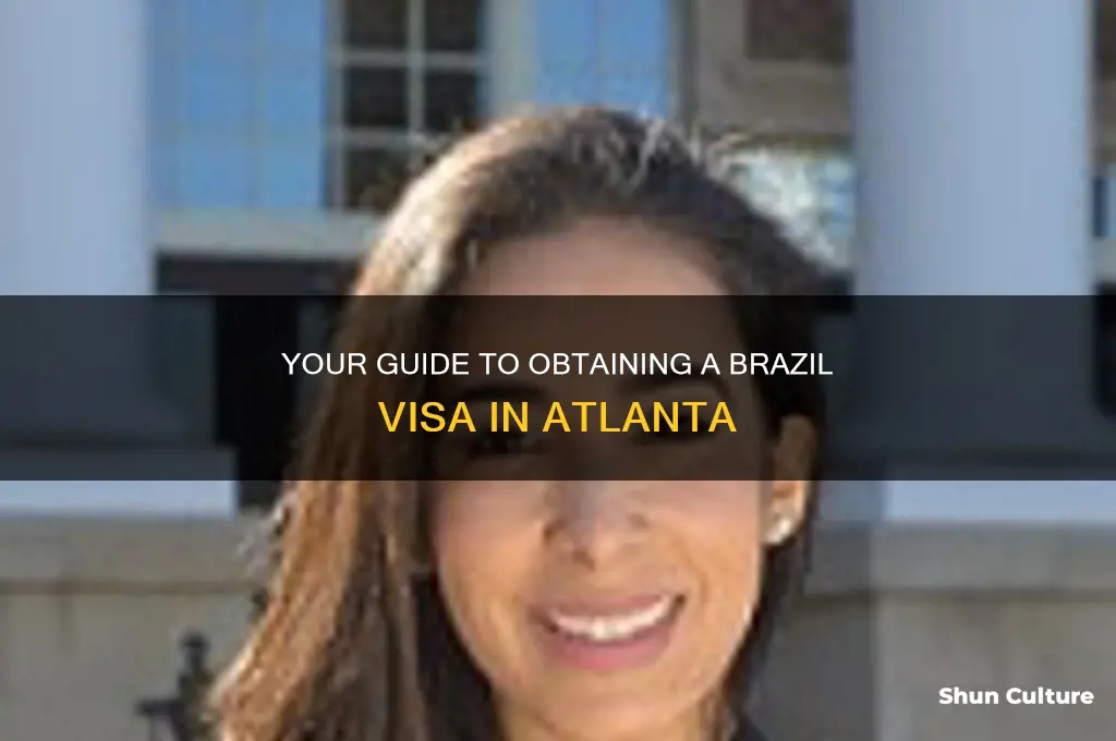 how to get a visa for brazil in atlanta