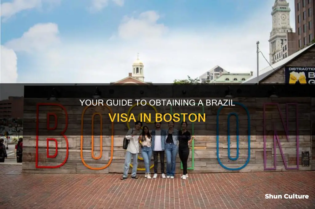 how to get a visa for brazil in boston