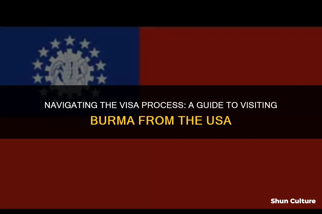 how to get a visa to burma from usa