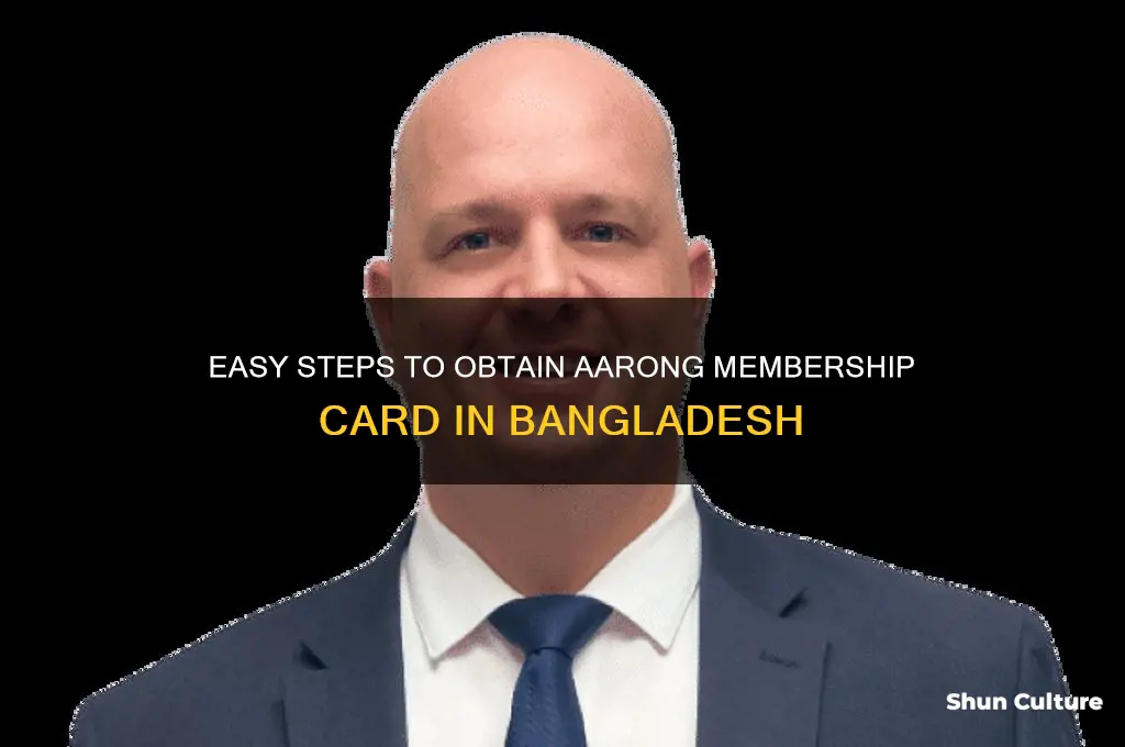 how to get aarong membership card in bangladesh