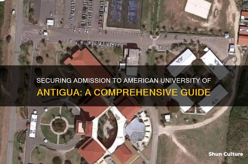 how to get admission in american university of antigua