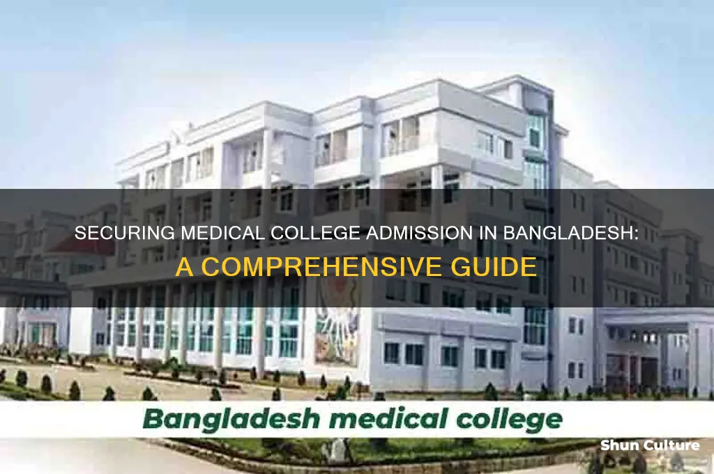 how to get admission in medical college in bangladesh