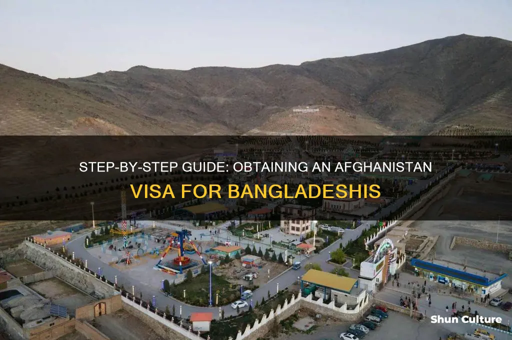 how to get afghanistan visa from bangladesh
