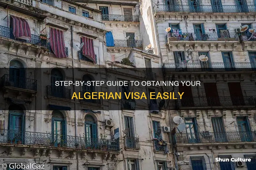 how to get algerian visa