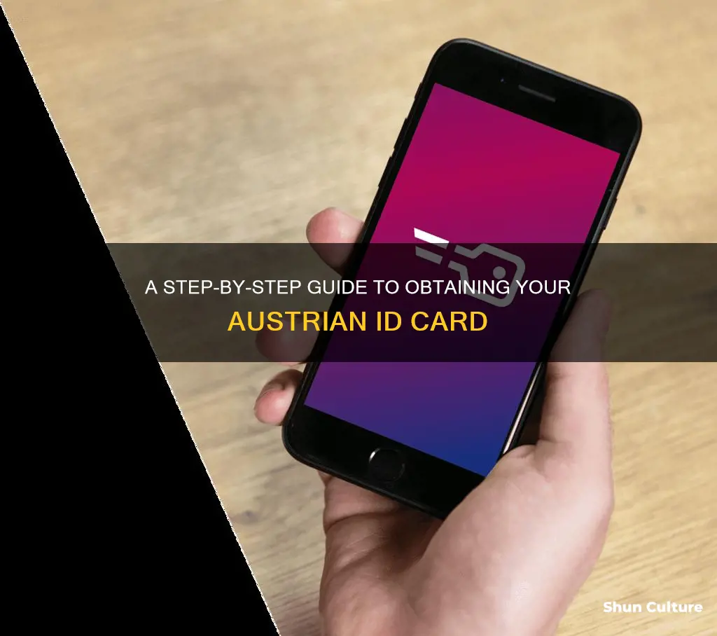 how to get an austrian id card