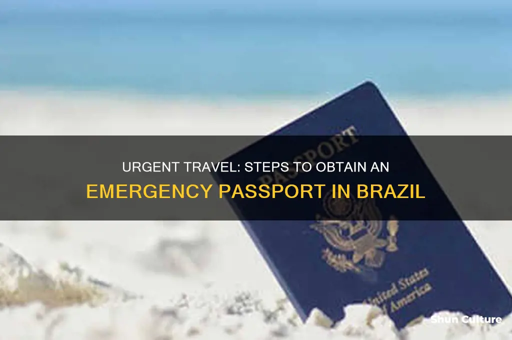 how to get an emergency passport in brazil