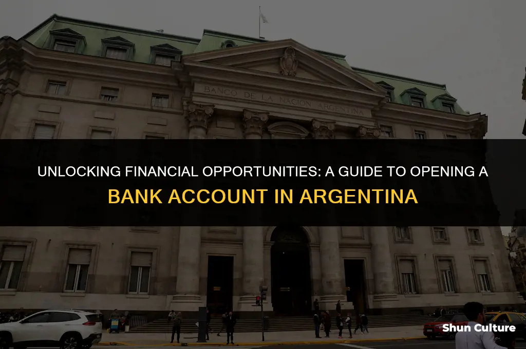 how to get argentina bank account
