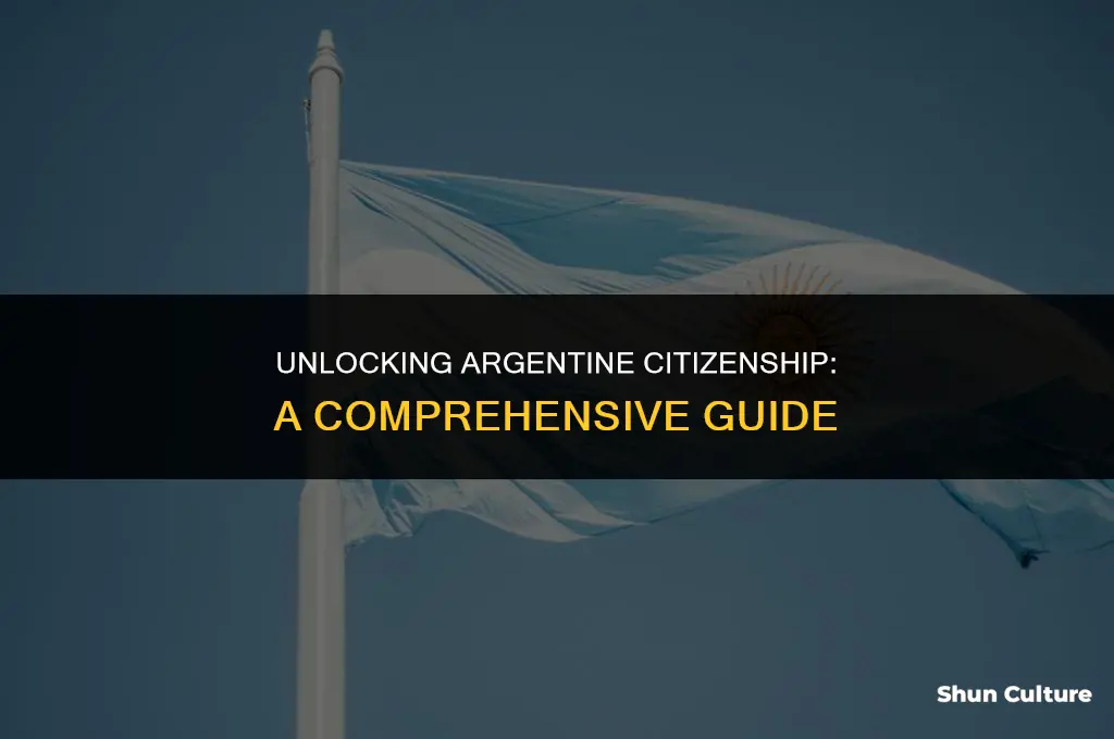 how to get argentina citizenship