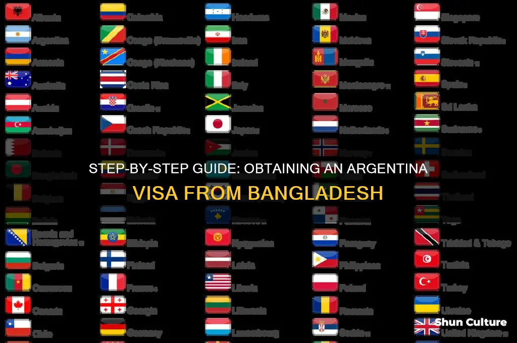 how to get argentina visa from bangladesh