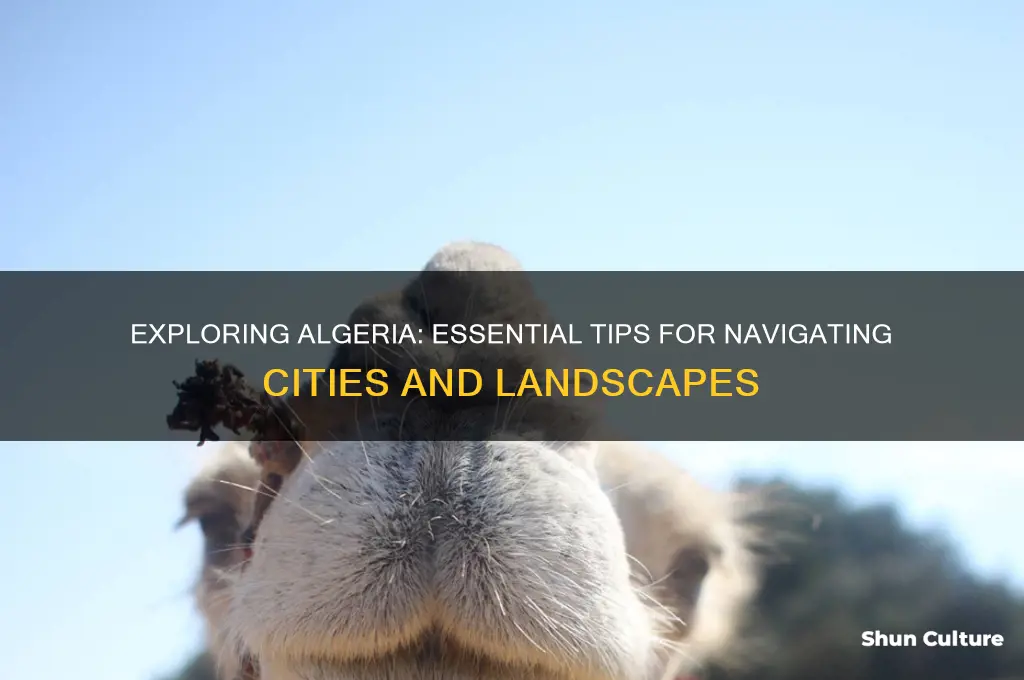 how to get around algeria