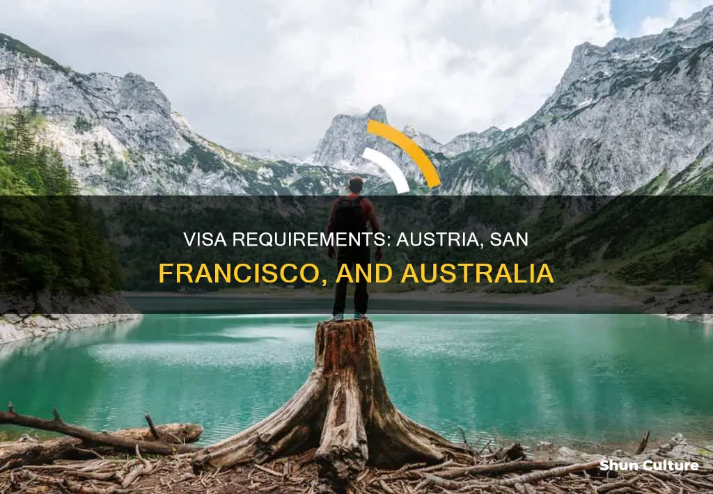 how to get austria visa to san francisco to australia