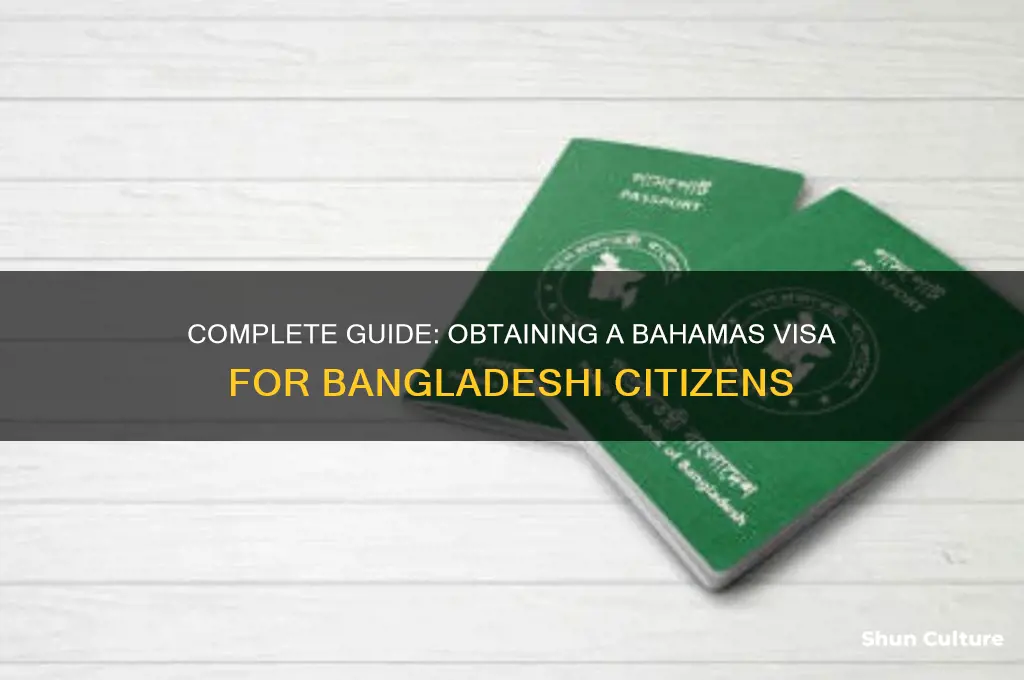 how to get bahamas visa from bangladesh