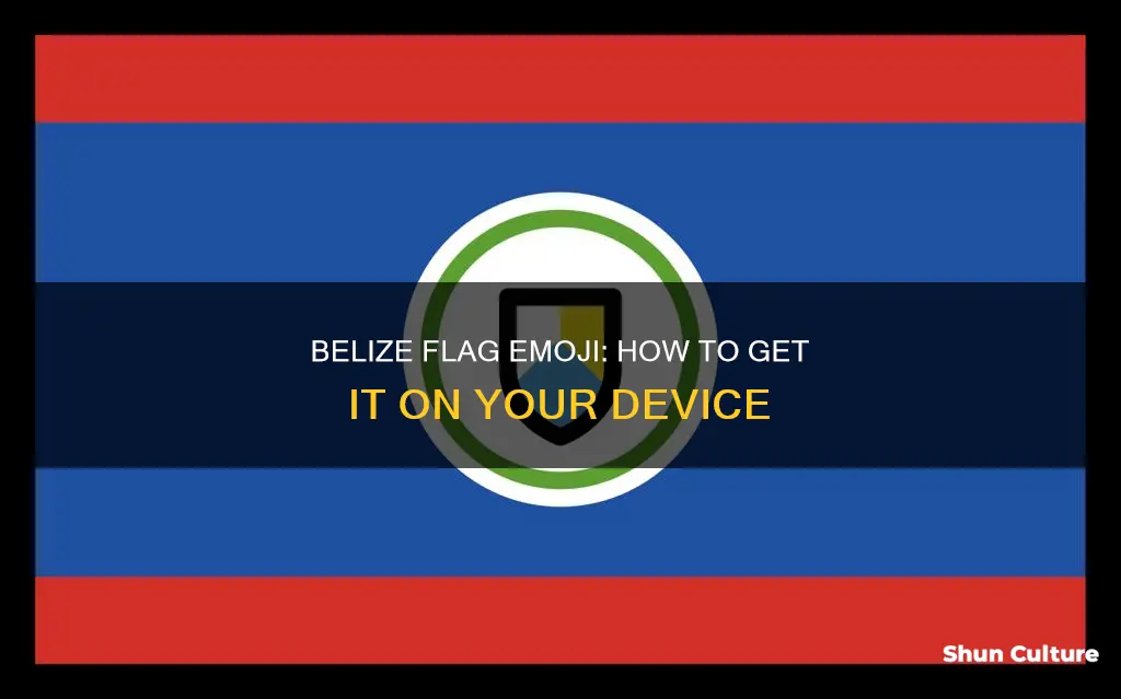 how to get belize flag emoji