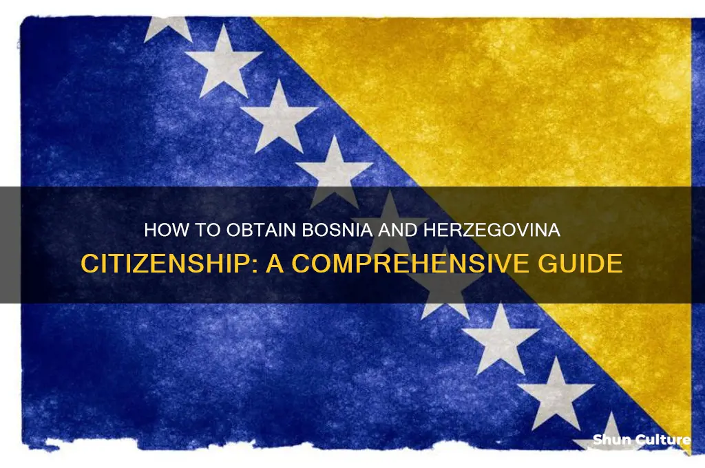 how to get bosnia and herzegovina citizenship
