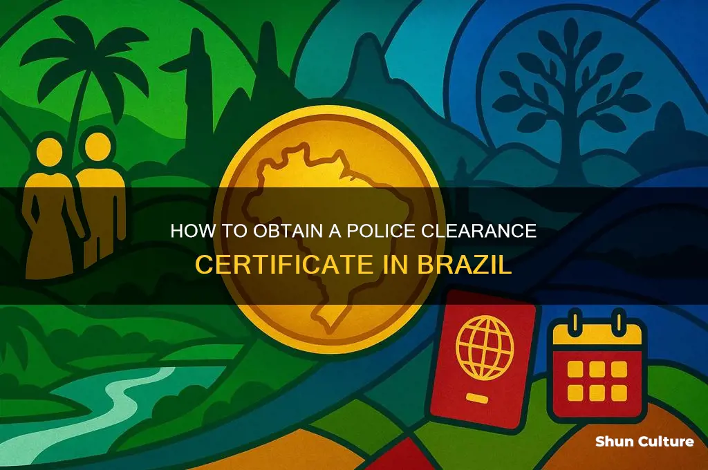 how to get brazil police clearence