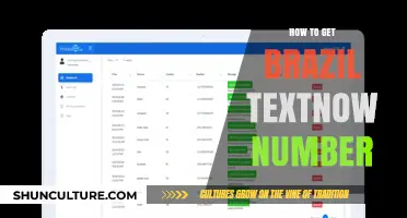 Get a Brazil TextNow Number: Easy Steps to Obtain One