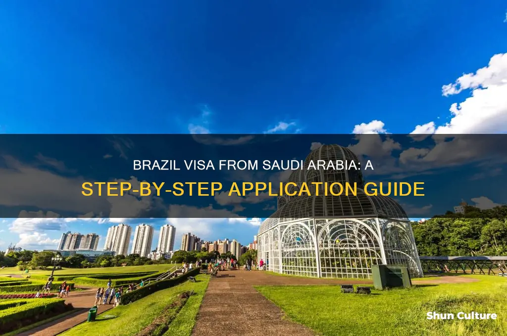 how to get brazil visa from saudi arabia