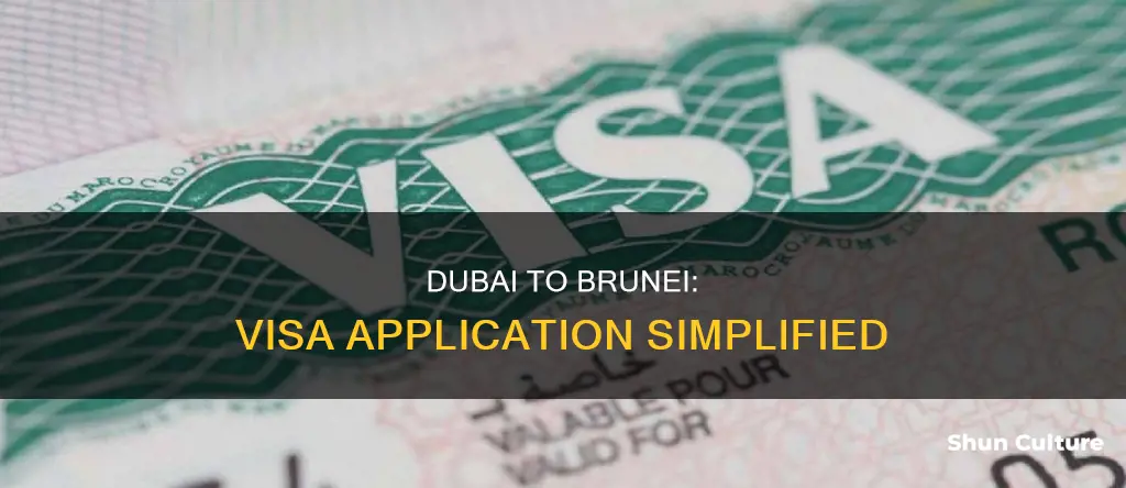 how to get brunei visa from dubai