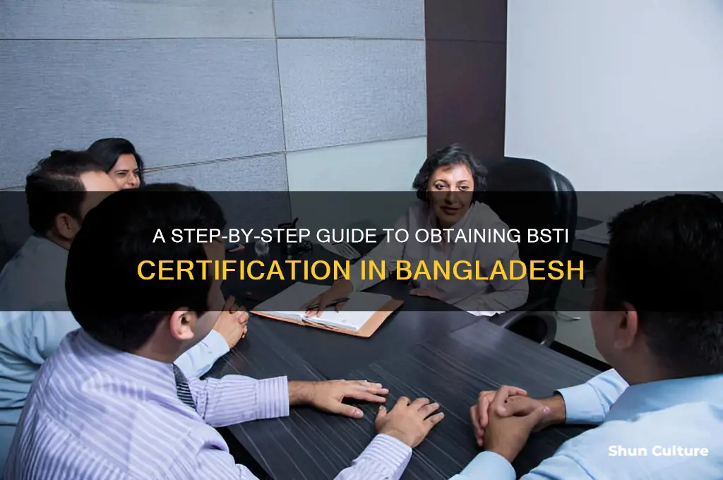 how to get bsti certificate in bangladesh