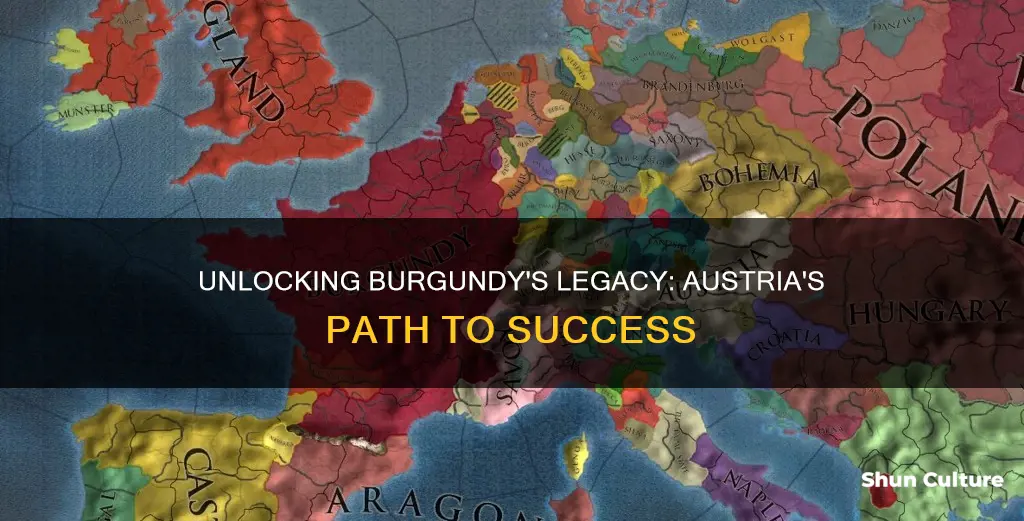 how to get burgundian succession as austria