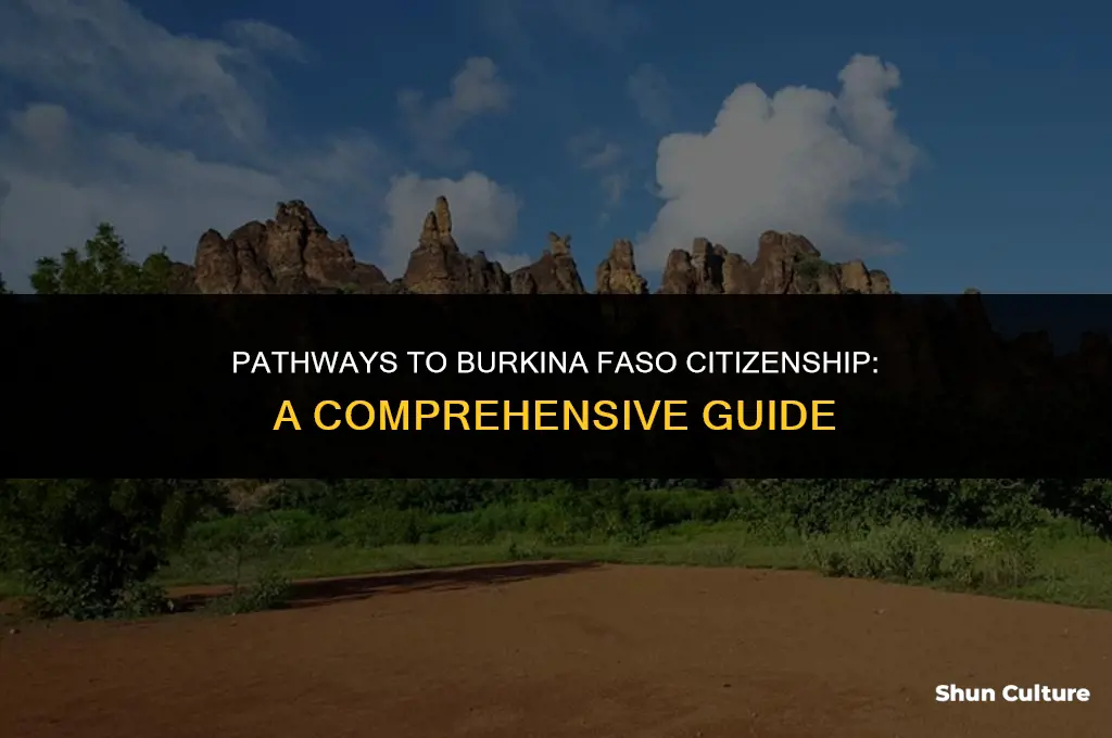 how to get burkina faso citizenship
