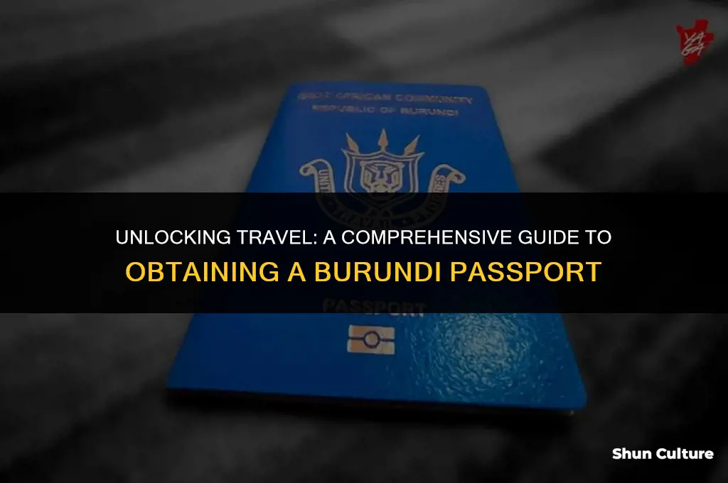 how to get burundi passport