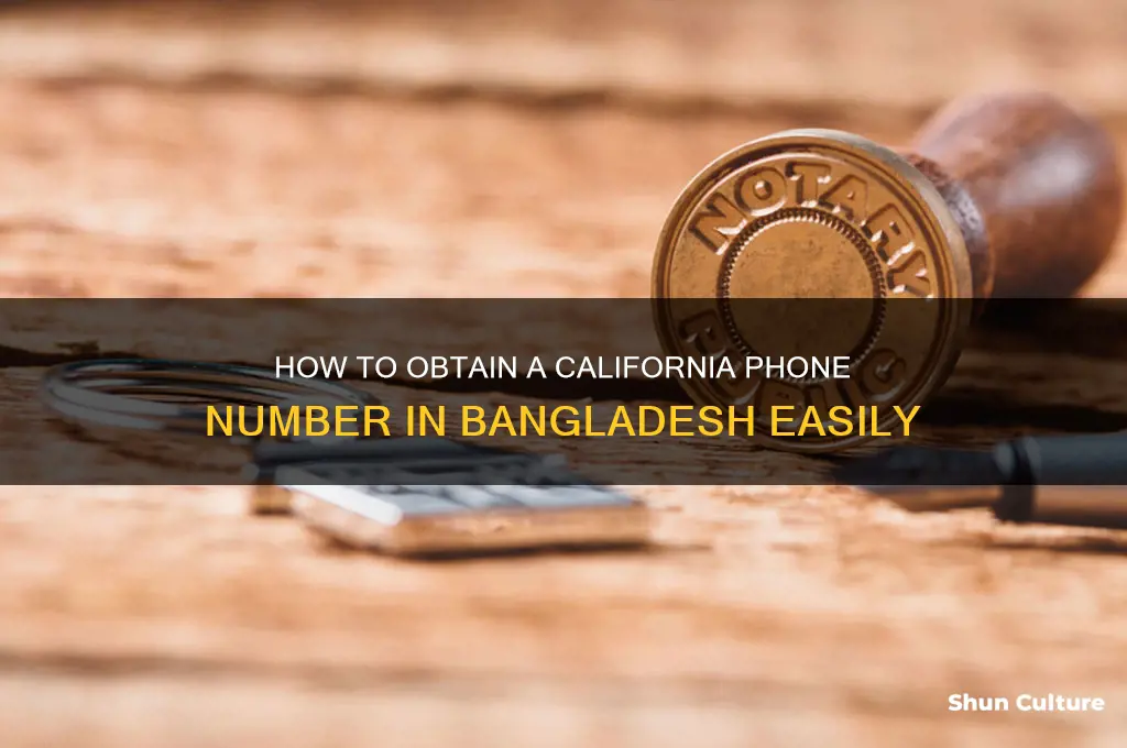 how to get ca phone number in bangladesh