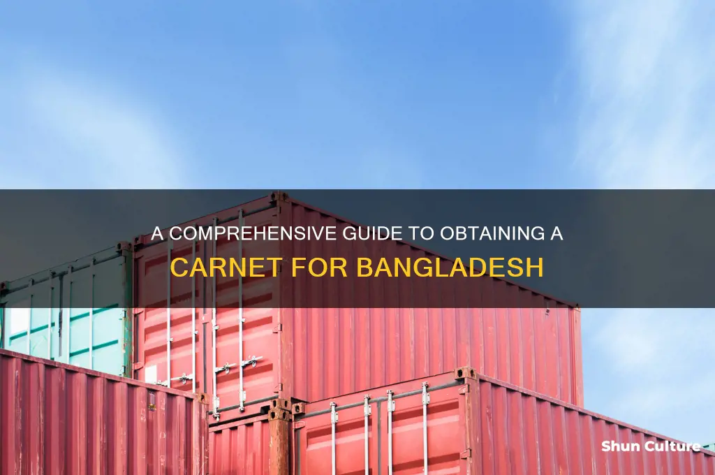 how to get carnet for bangladesh