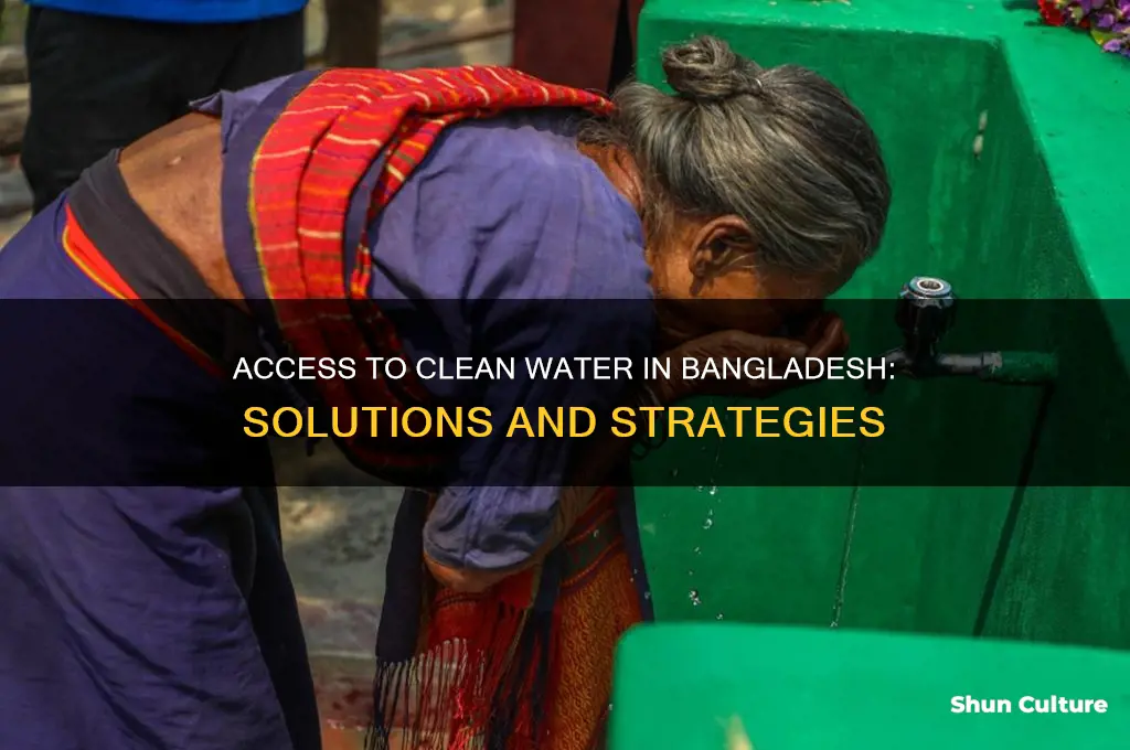 how to get clean water in bangladesh