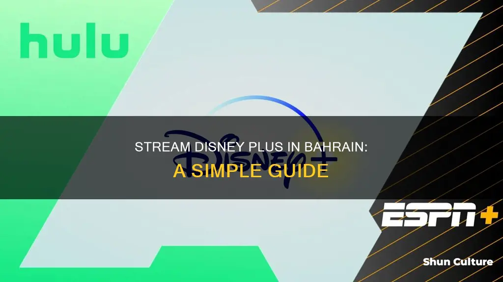 how to get disney plus in bahrain