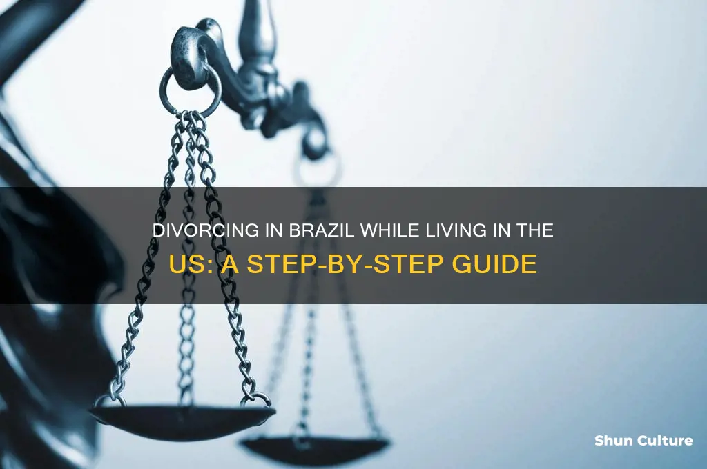 how to get divorced in brazil from the us