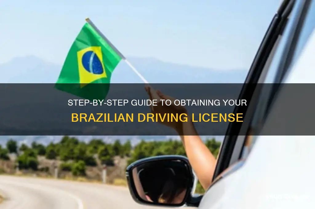 how to get driving licence in brazil