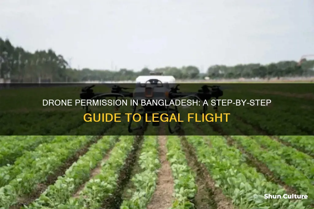 how to get drone permission bangladesh